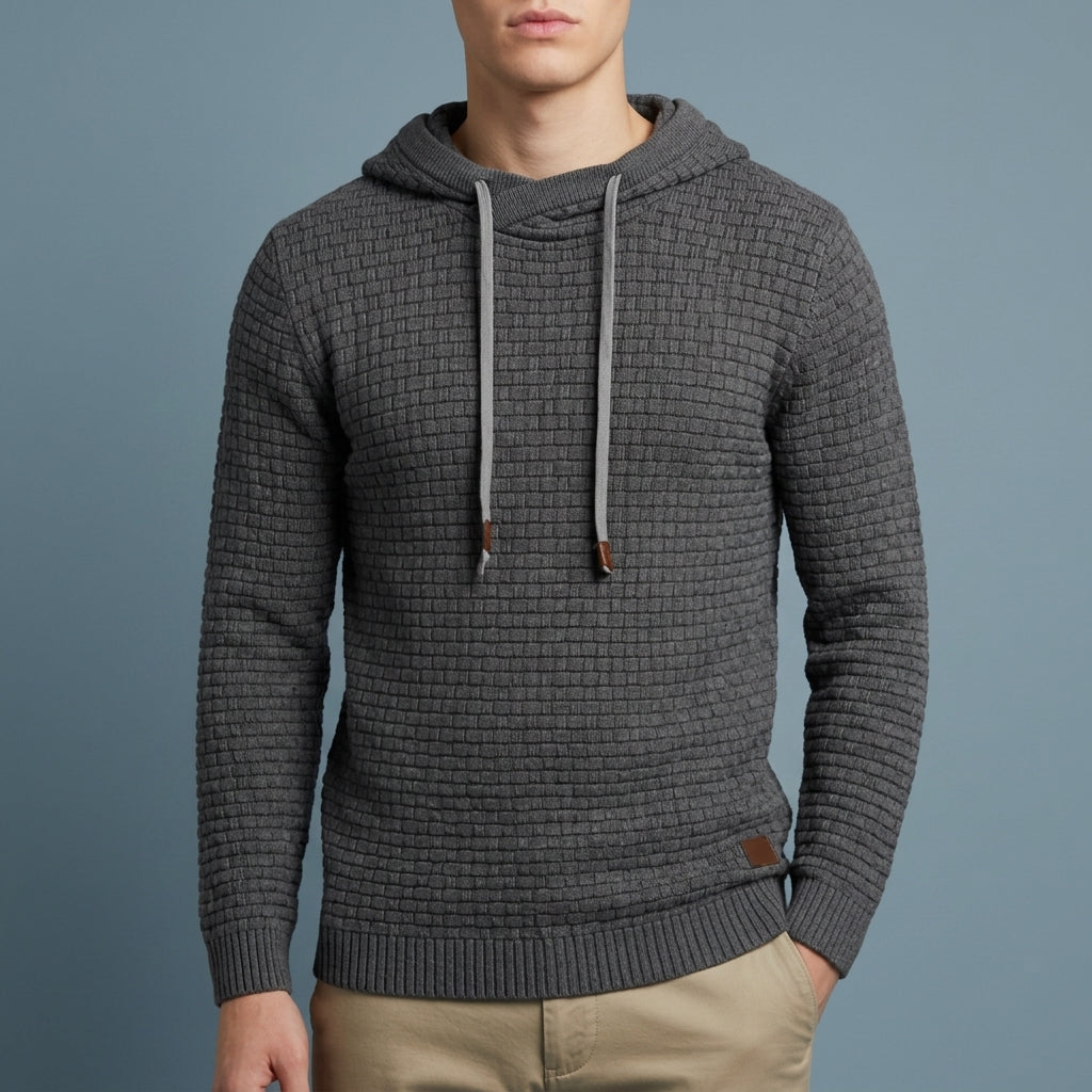 Camogli Textured Pullover Hoodie