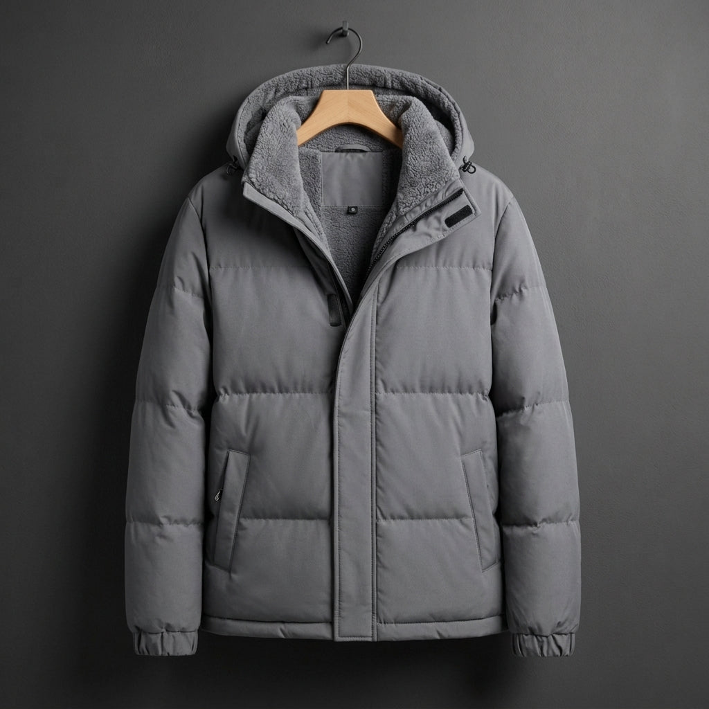 Ibiza Fleece-Lined Puffer Jacket