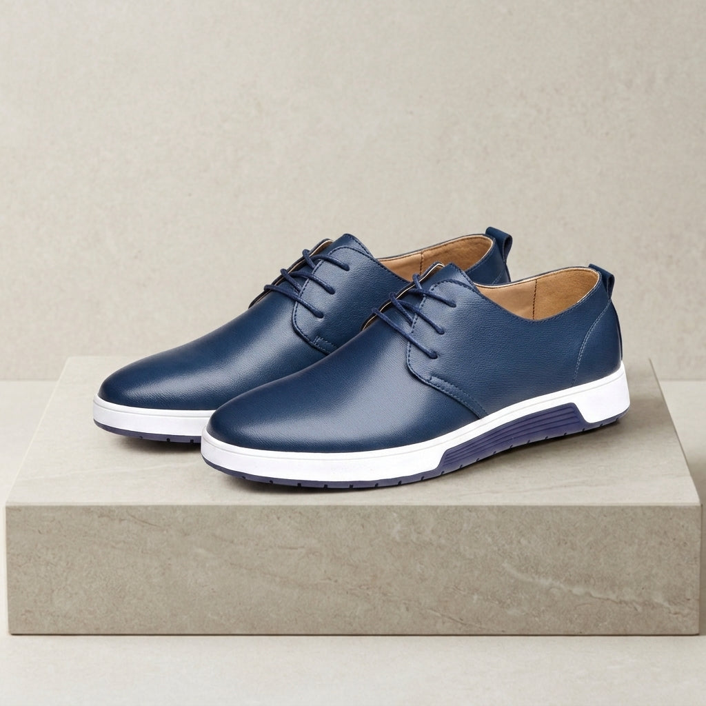 Nico Perforated Leather Sneakers