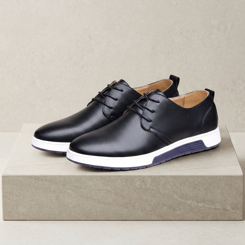 Nico Perforated Leather Sneakers