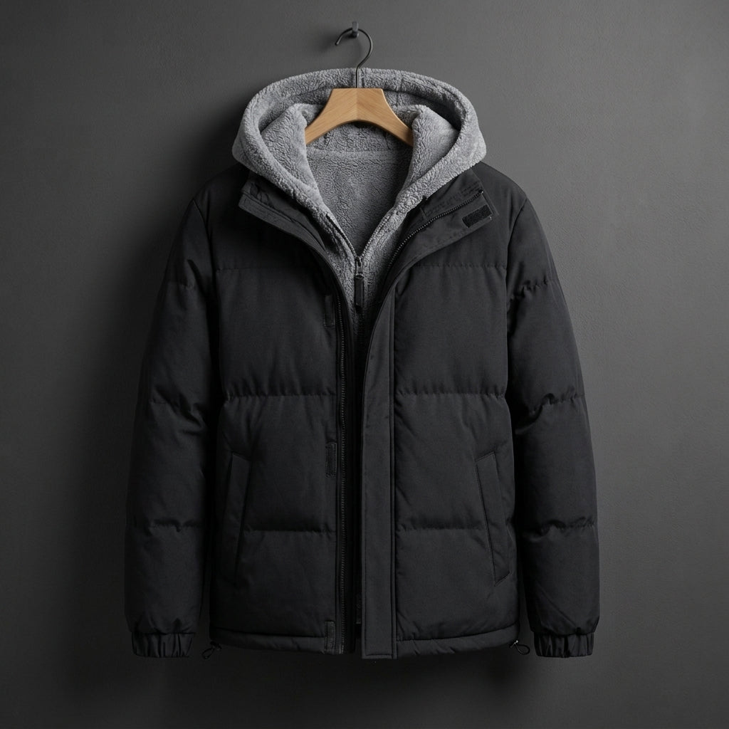 Ibiza Fleece-Lined Puffer Jacket