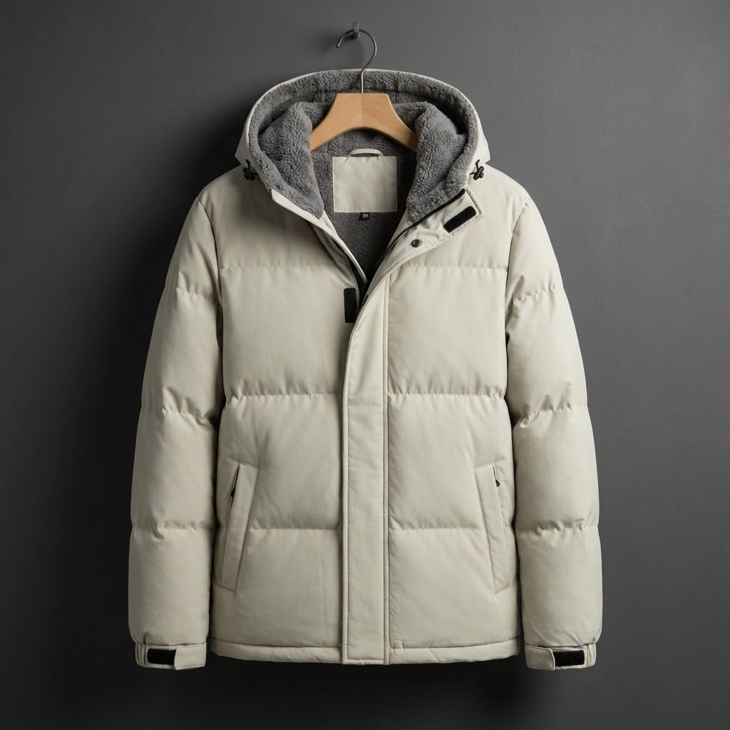 Ibiza Fleece-Lined Puffer Jacket