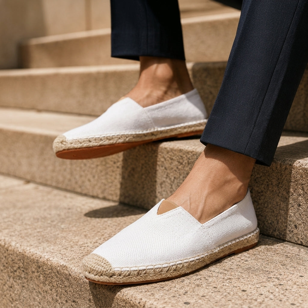 Gennaro Men's Textured Espadrilles