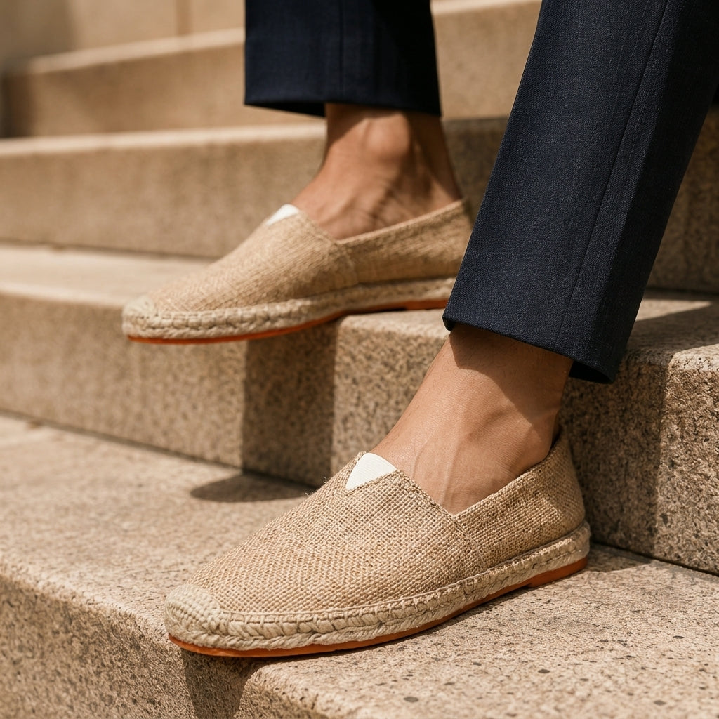 Gennaro Men's Textured Espadrilles