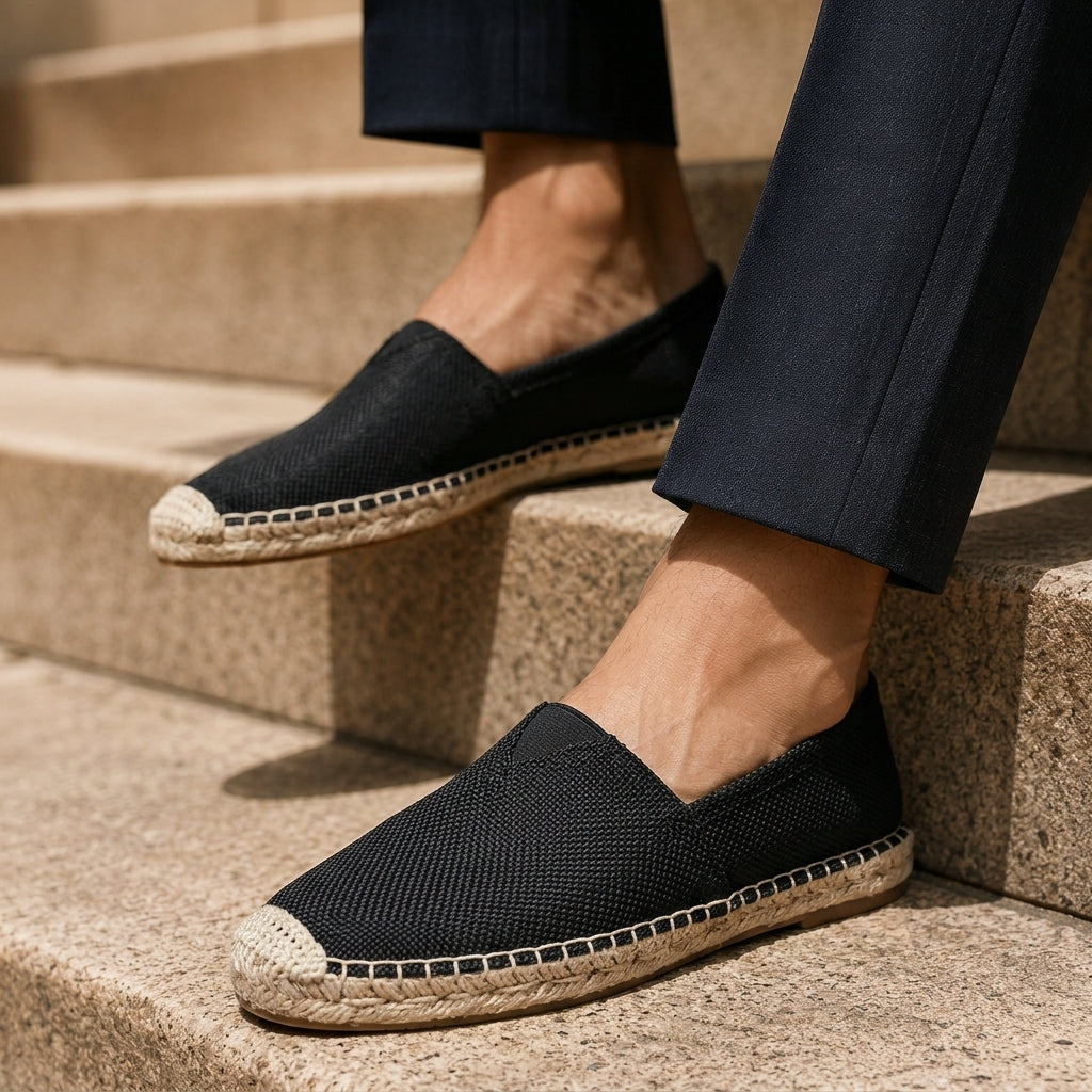 Gennaro Men's Textured Espadrilles