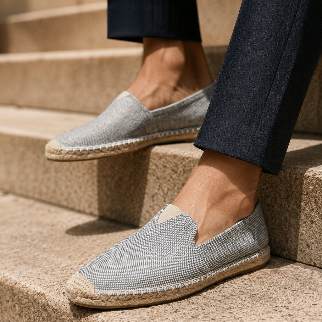 Gennaro Men's Textured Espadrilles
