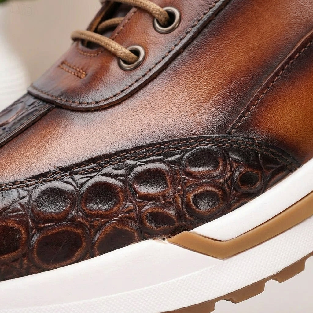 Corvino Men's Leather Sneakers