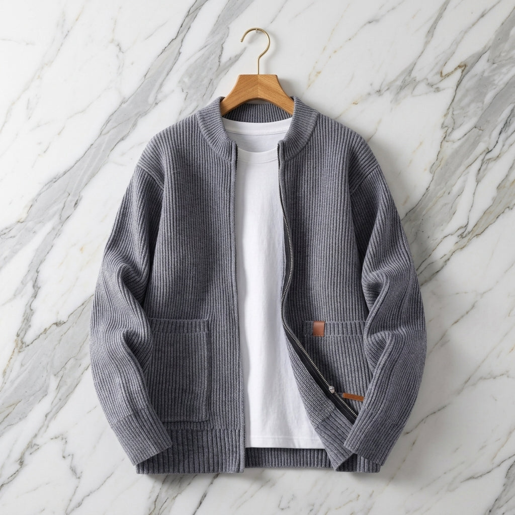 Cattaneo Men's Knit Jacket