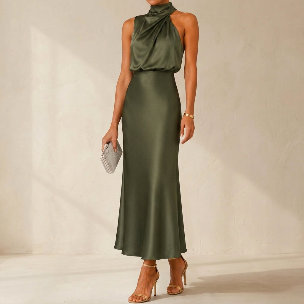 Emilia Women's Satin Dress