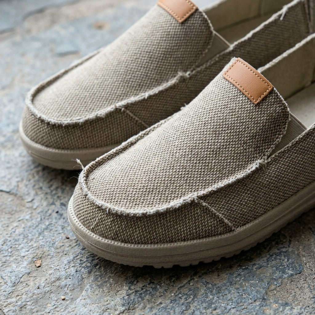Santoro Men's Canvas Loafers
