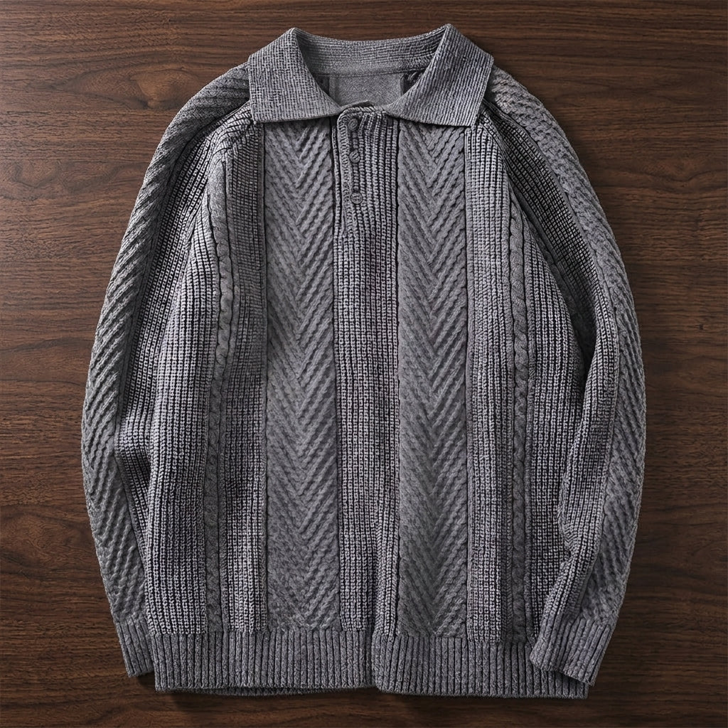 Roversi Men's Cashmere Polo
