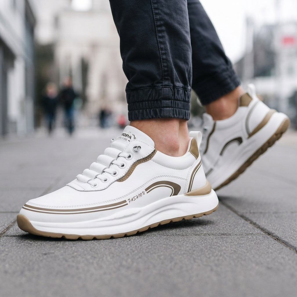 Varenna Leather Sneakers