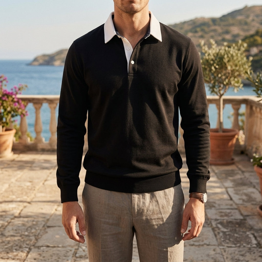 Bergamo Men's Cotton Sweater