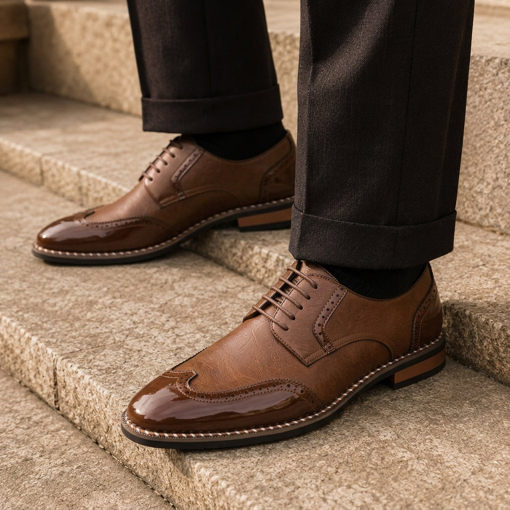 Valentini Men's Italian Leather Shoes