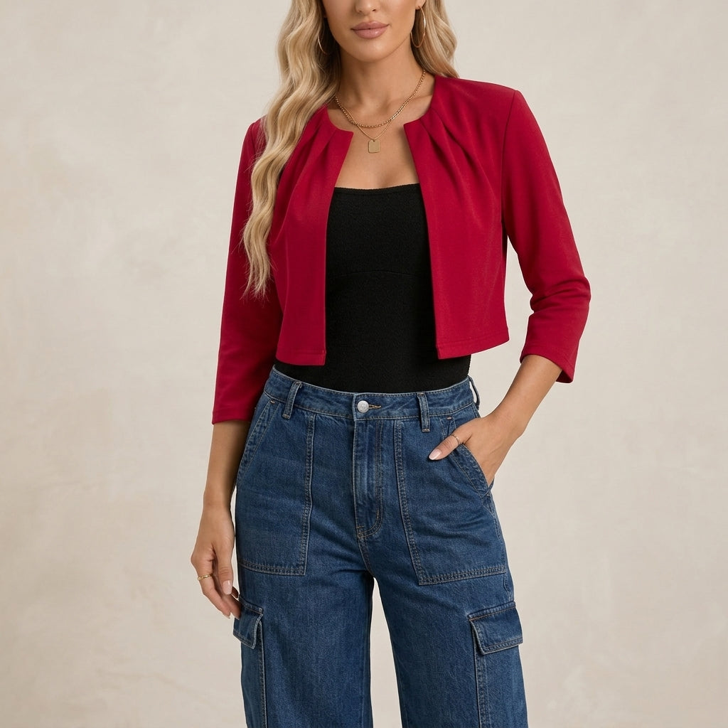 Serra Cropped Blazer