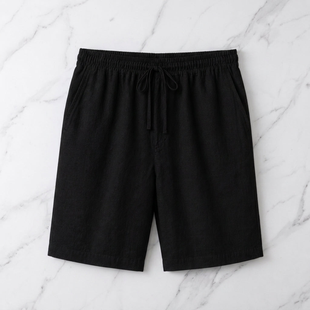 Hargrove Men's Cotton Linen Shorts