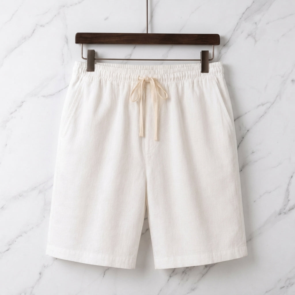 Hargrove Men's Cotton Linen Shorts