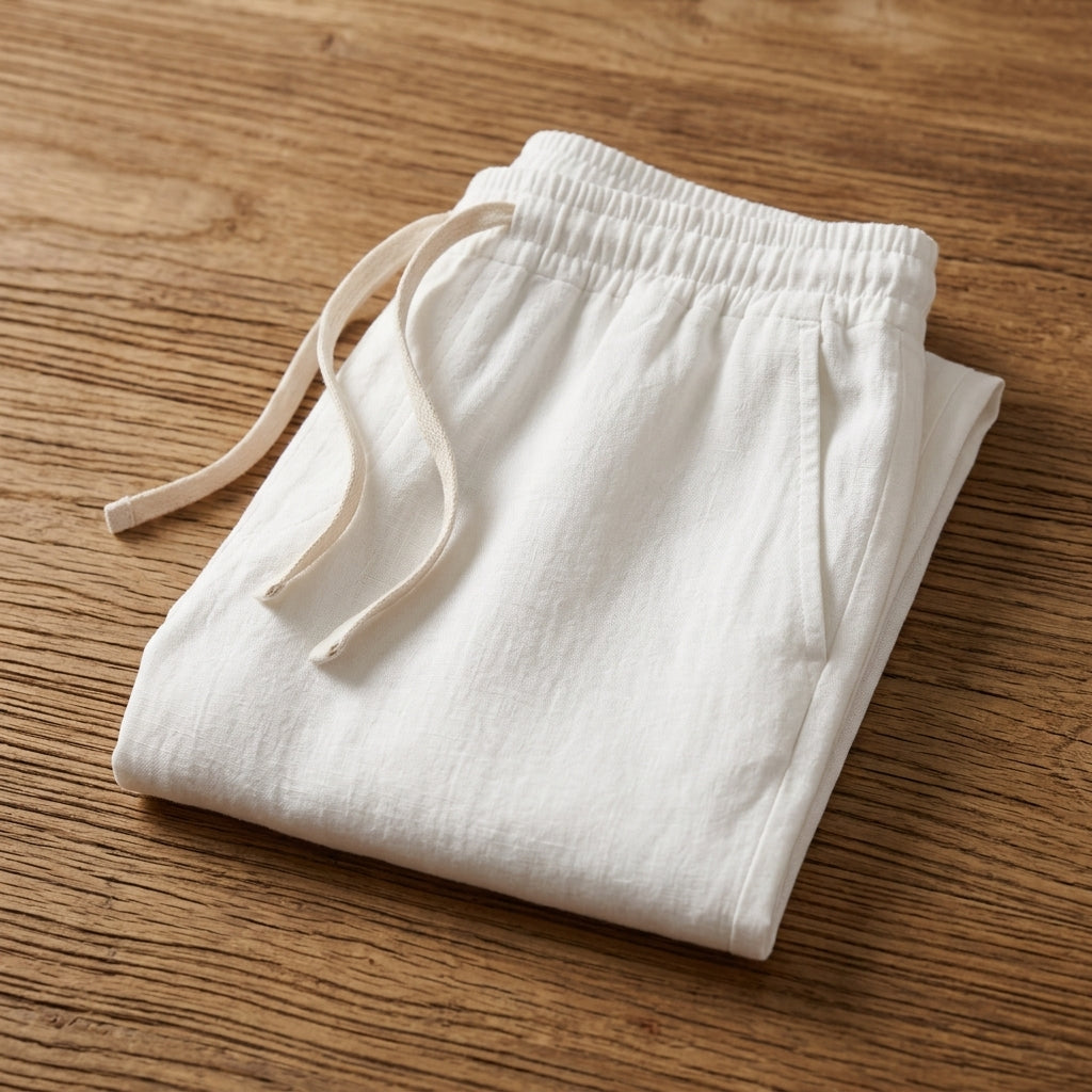 Hargrove Men's Cotton Linen Shorts