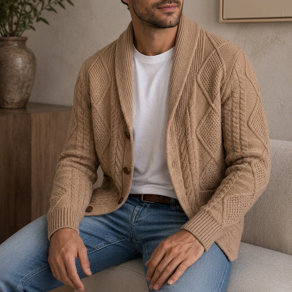 Cardew Men's Wool Cardigan