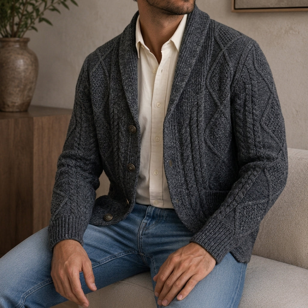 Cardew Men's Wool Cardigan