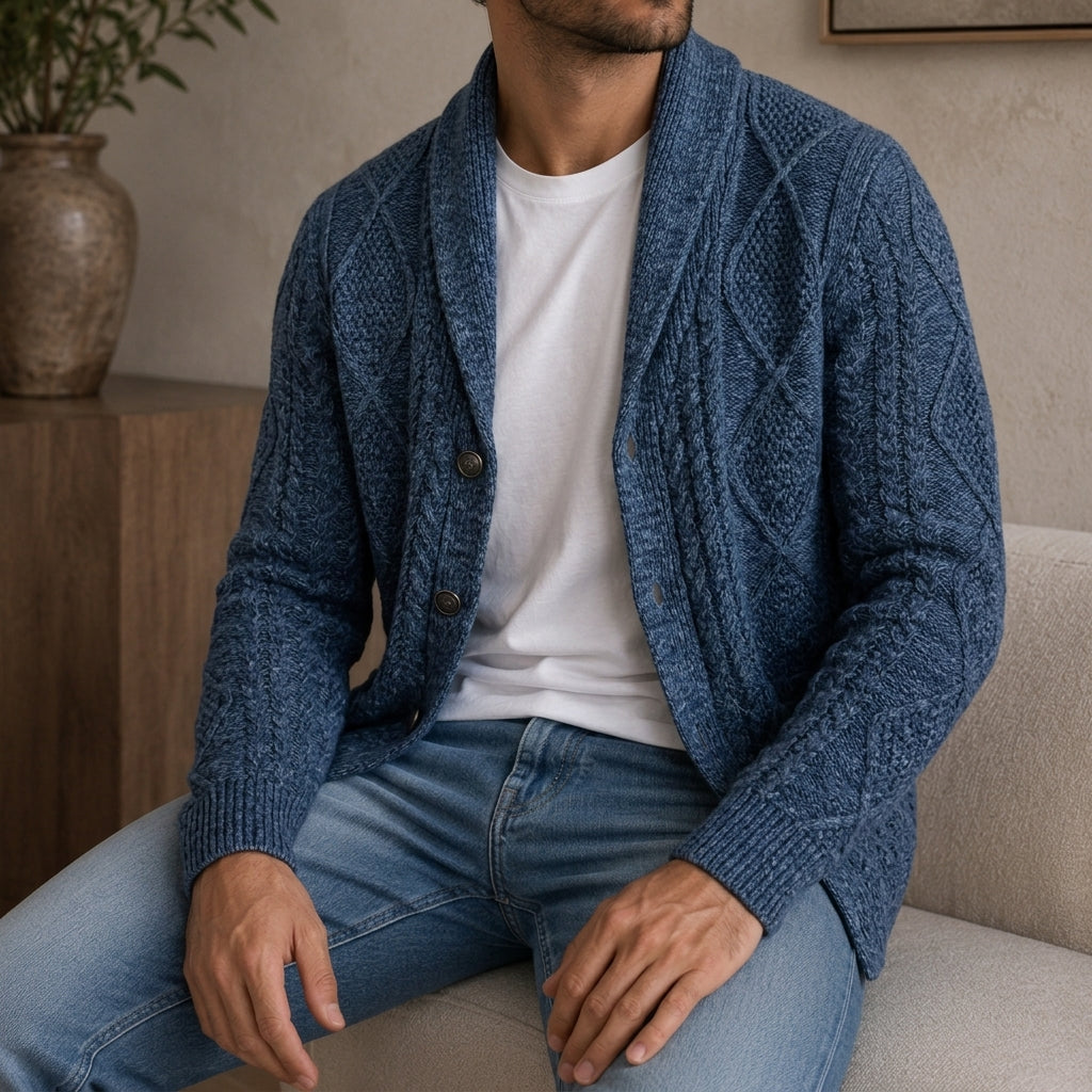Cardew Men's Wool Cardigan