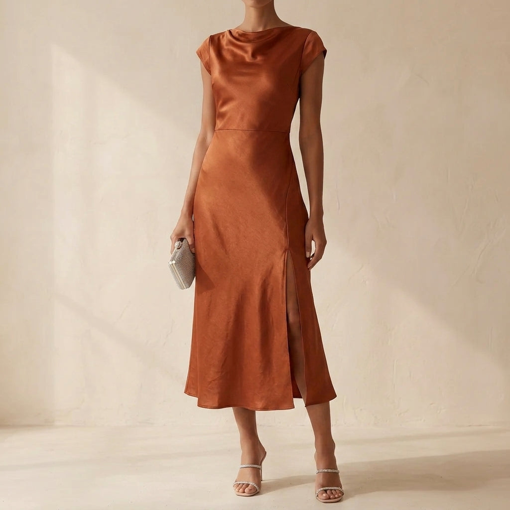 Vivien Midi Slip Dress