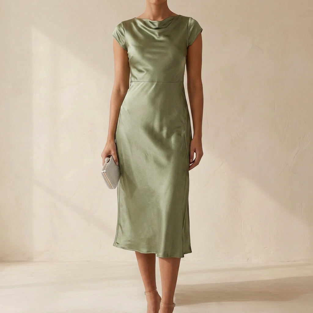 Vivien Midi Slip Dress