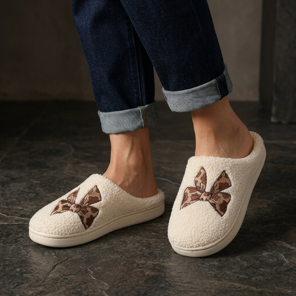 Serella Embroidered Slippers