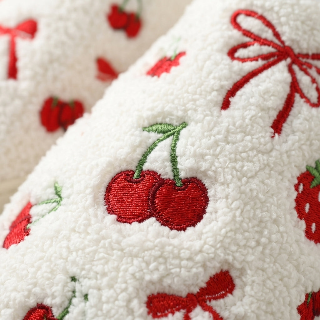 Serella Embroidered Slippers
