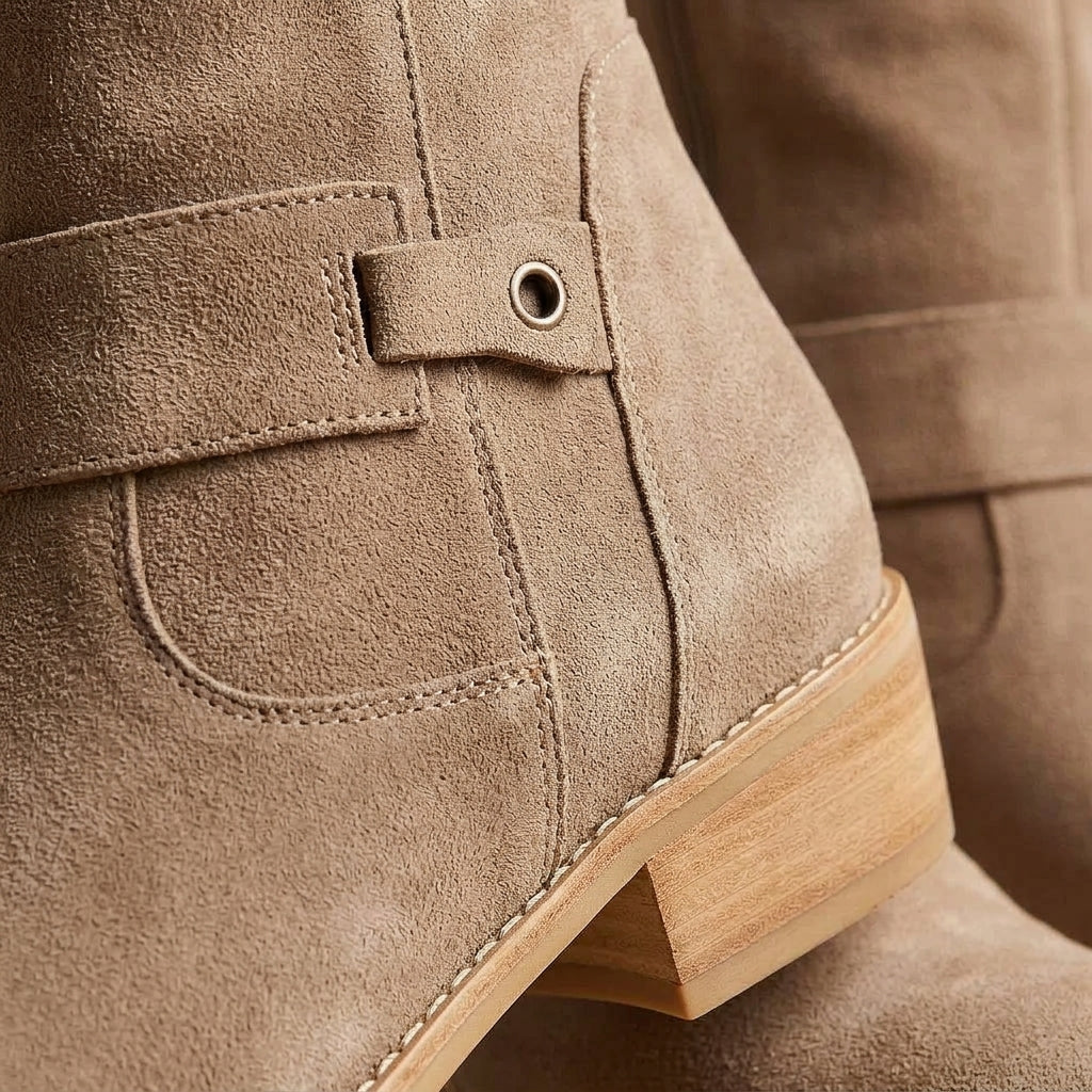 Isabetta Knee-High Suede Boots