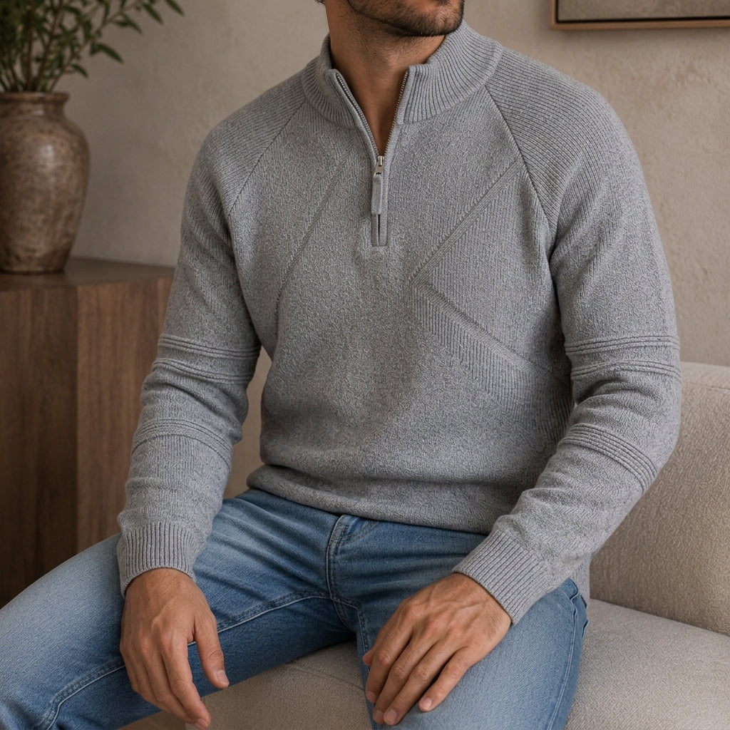 Valenti Cotton Quarter Zip