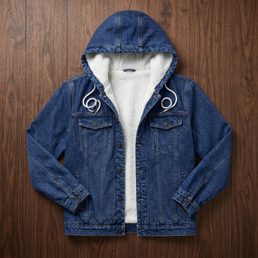 Alverio Sherpa Lined Denim Jacket