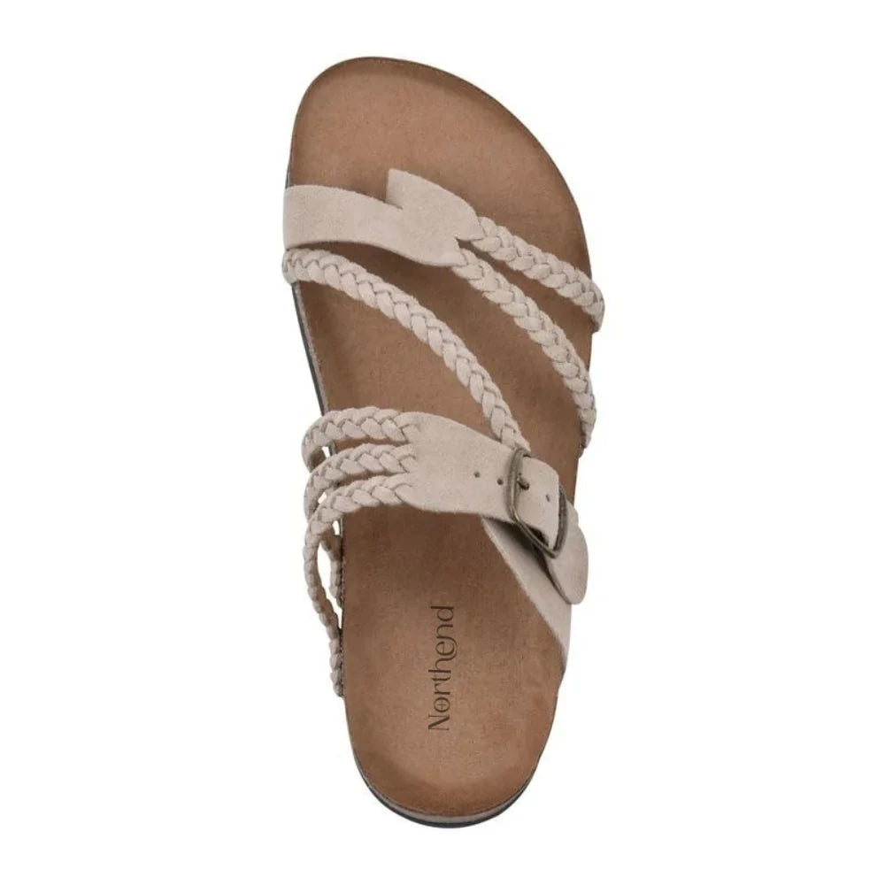 Hayleigh Braided Cork Sandals – Your Feet Falled. They Want These.
