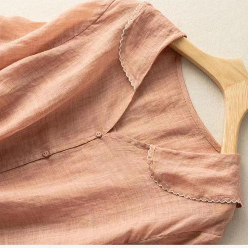 Floréa Linen Blouse