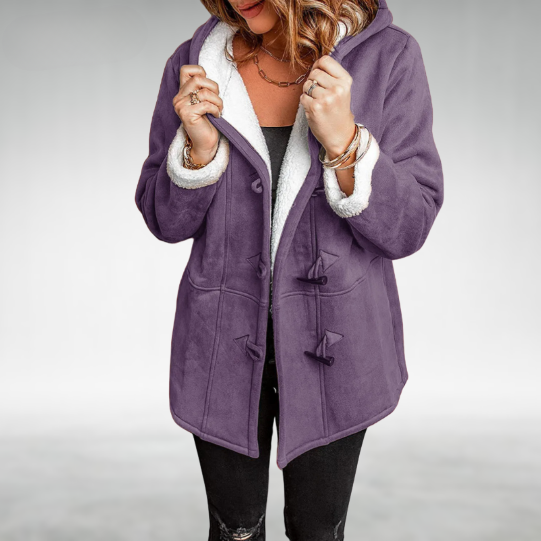 Claire | Refined Fleece-Lined Winter Coat