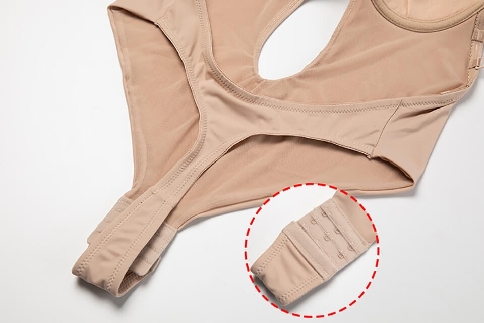 Women's Contour Low Back Bodysuit – Supportive Shaping Fitted Bodysuit