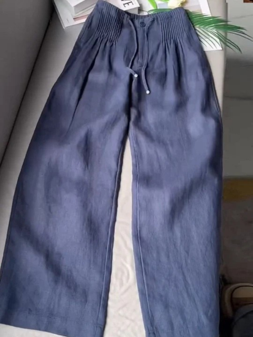 Eva's Boutique | Flowy Wide-Leg Trousers