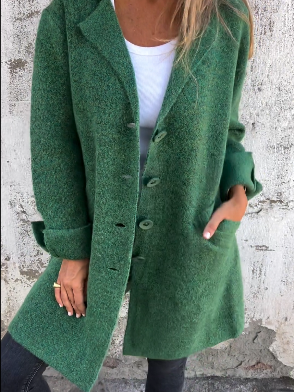 Betsy | Womens Long Cardigan Sweater for Casual Wear | Soft Breathable Fabric | Pink, Black, Brown and Green S-3XL
