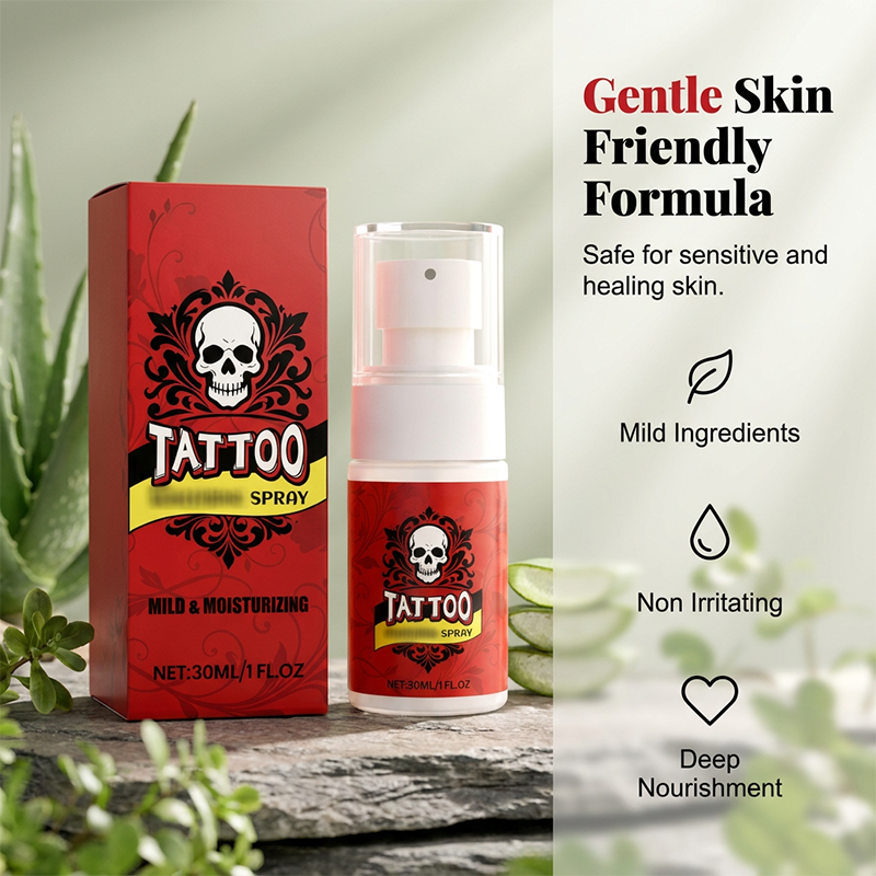 Tattoo Hydration Mist for Bold, Vibrant Ink Every Day