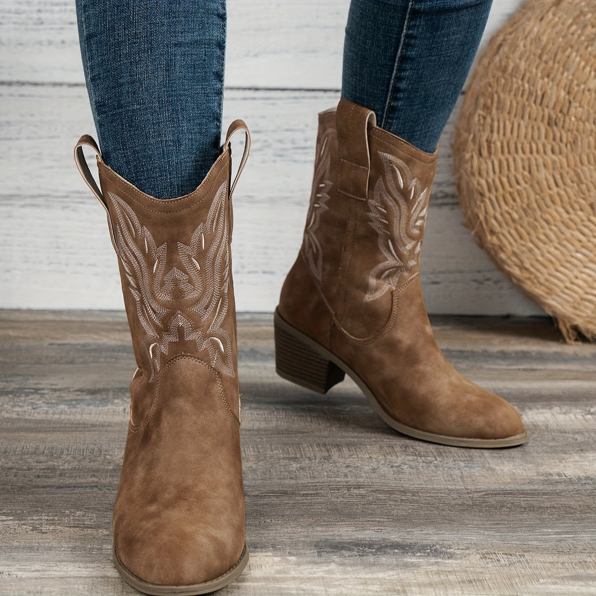 Women's Heeled Boots | Size 5.5-12 | Camel, Black, Beige