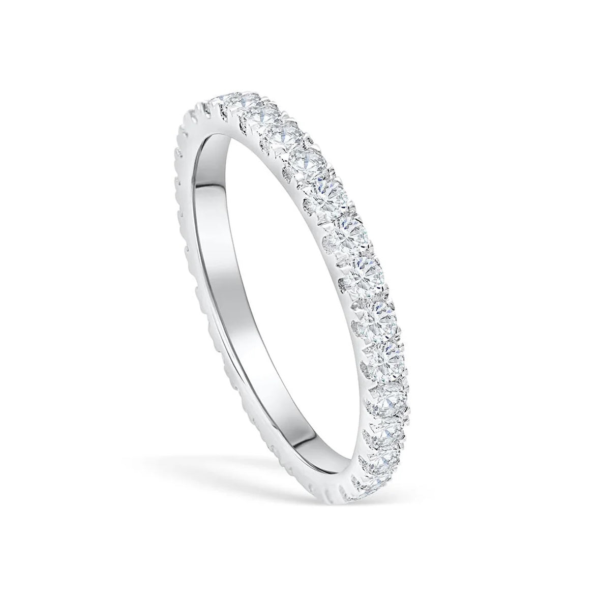 White Gold Statement Ring - Lunetta Cavarossi Designer Jewelry