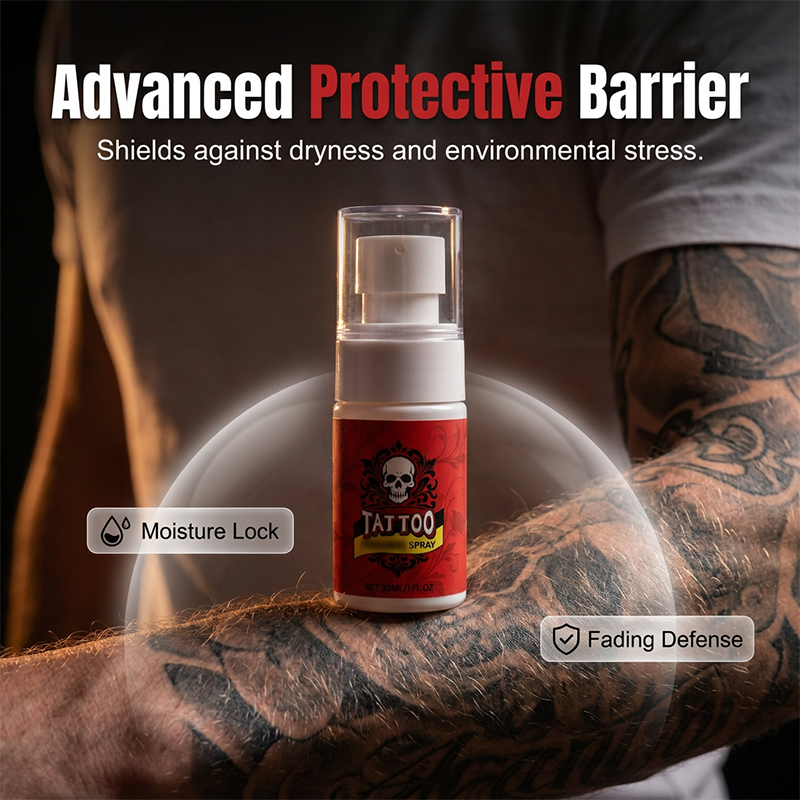 Tattoo Hydration Mist for Bold, Vibrant Ink Every Day
