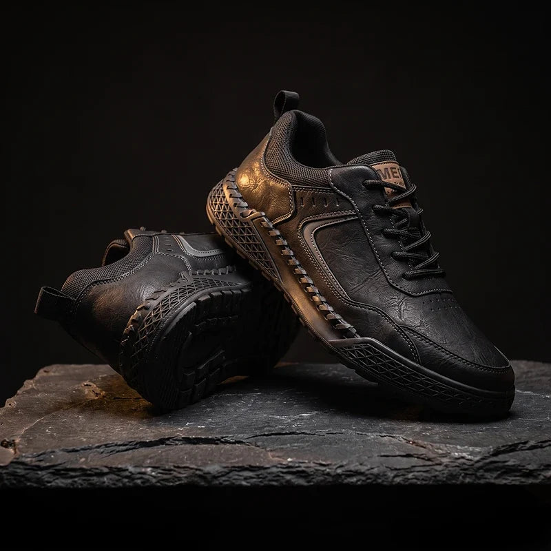 Halvard Leather Sneakers