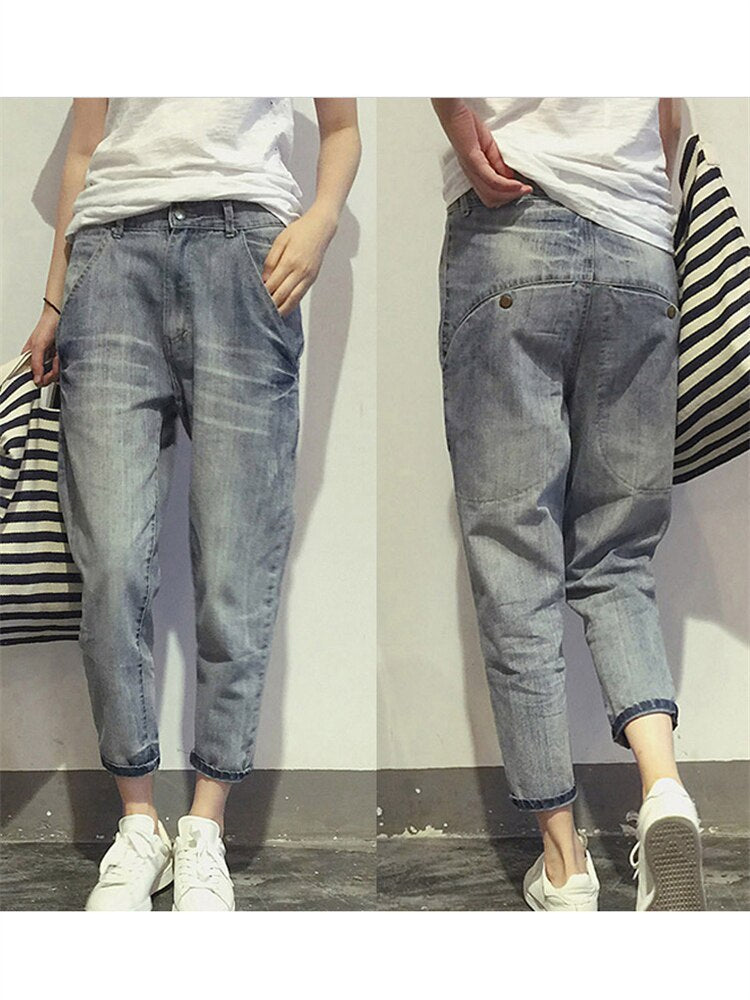 Women's Trousers with Cropped Length