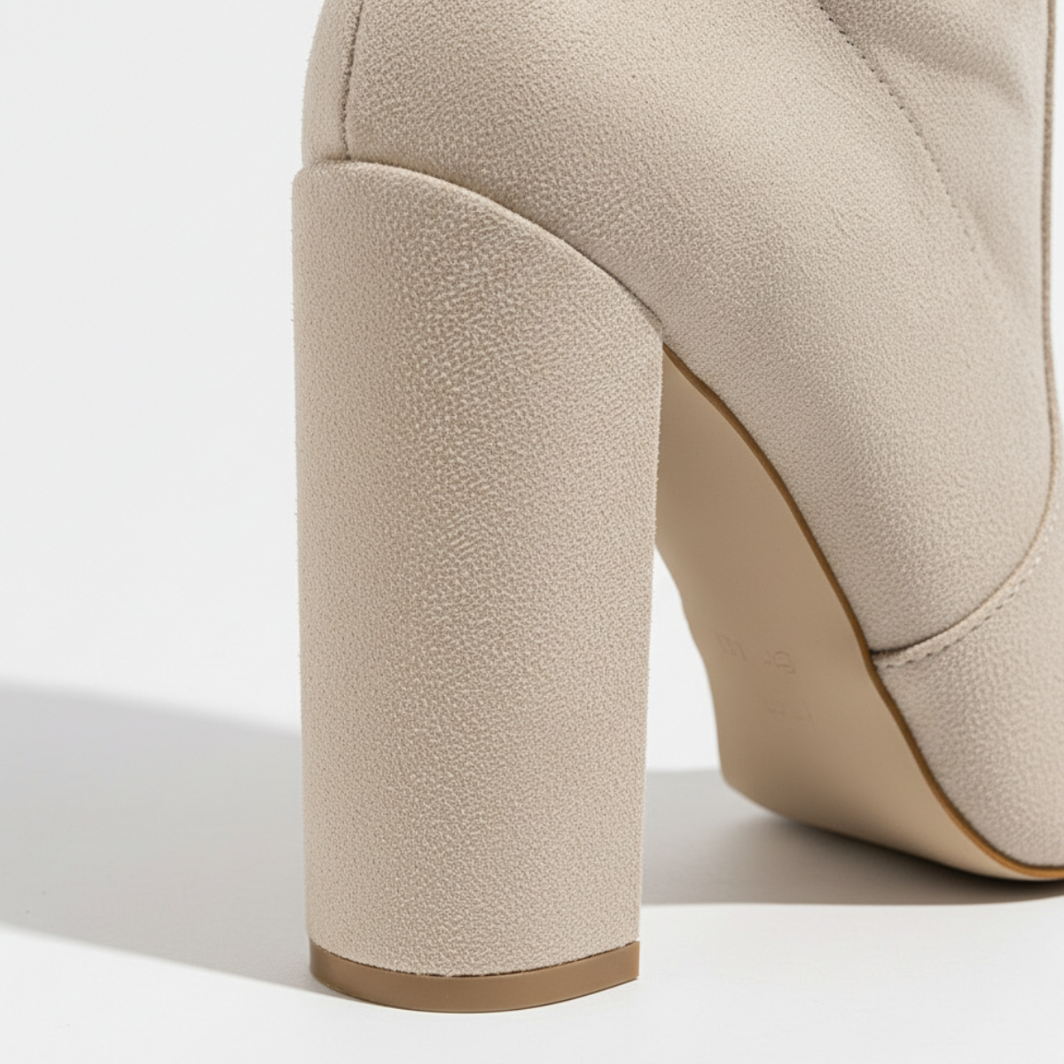Cornelia Slouch Block Heel Knee-High Boots