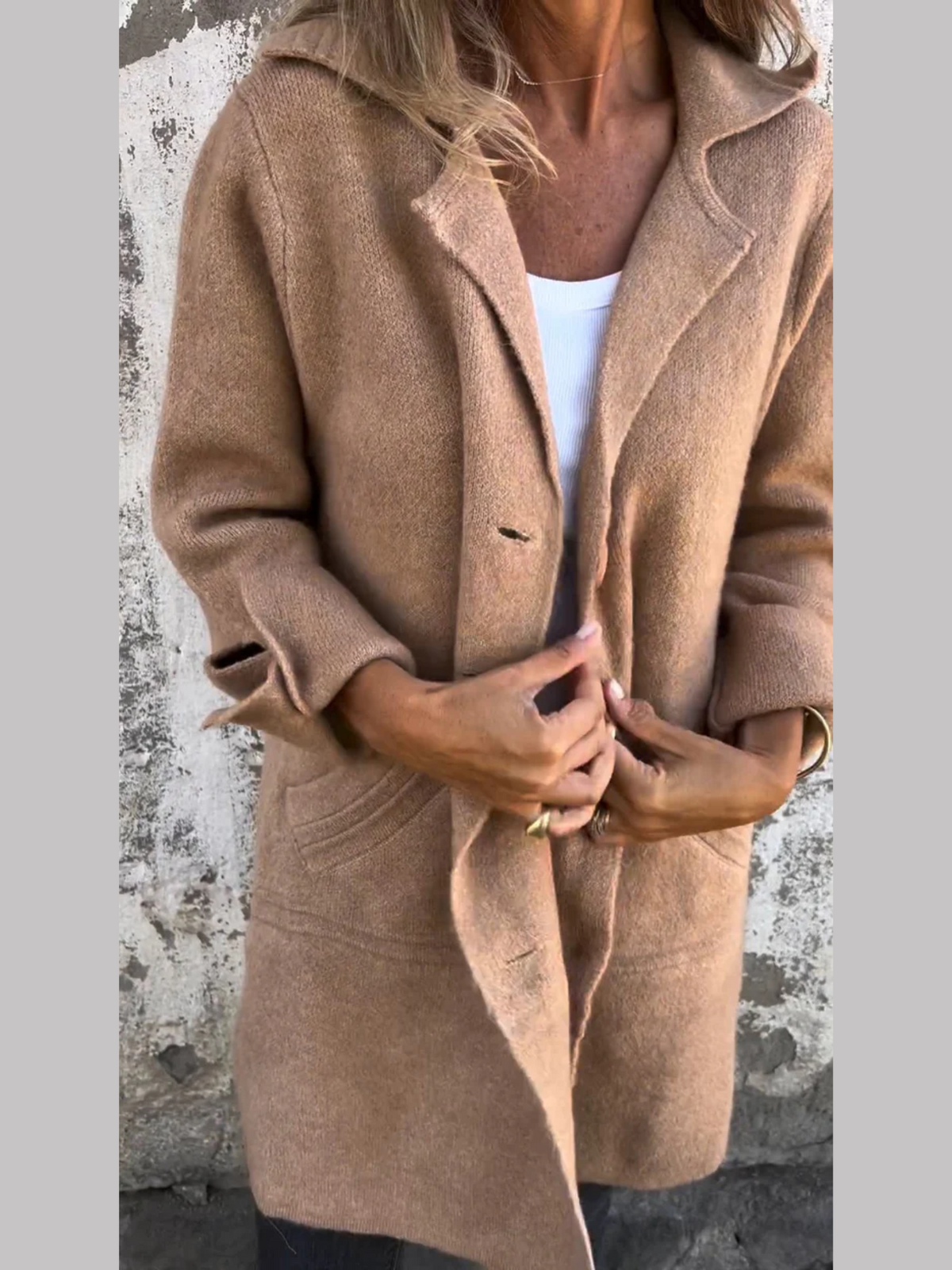 Betsy | Womens Long Cardigan Sweater for Casual Wear | Soft Breathable Fabric | Pink, Black, Brown and Green S-3XL