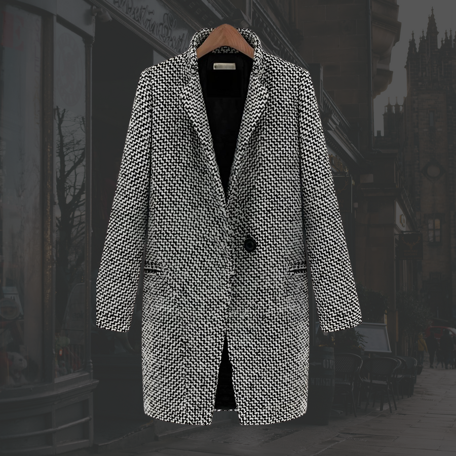 Women's Long Winter Coat, Insulated
