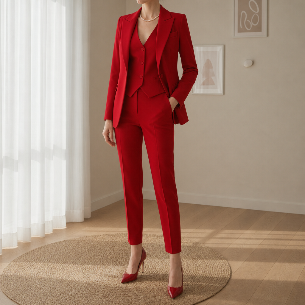 Lerici Tailored 3-Piece Suit Set