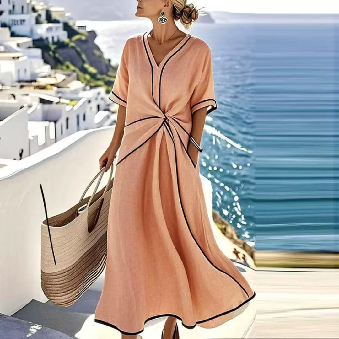 Eva's Boutique | Relaxed Drape Dress
