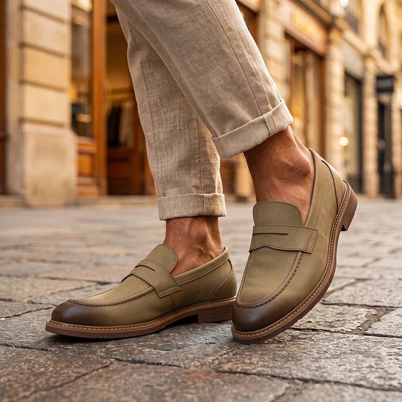 Abbott Leather Loafers